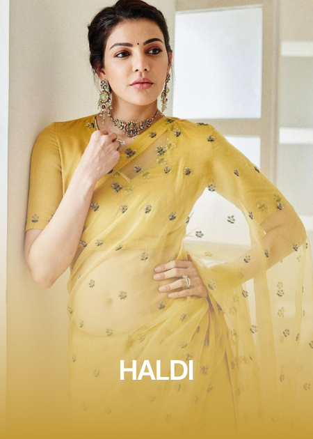 Haldi Saree